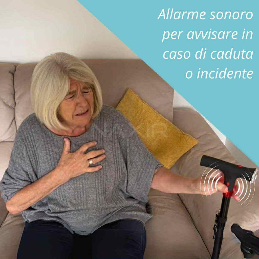 Therafit Passo Sicuro™ — Bastone da passeggio regolabile