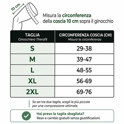 Ginocchiera Therafit Relax™ — Sollievo naturale per le ginocchia