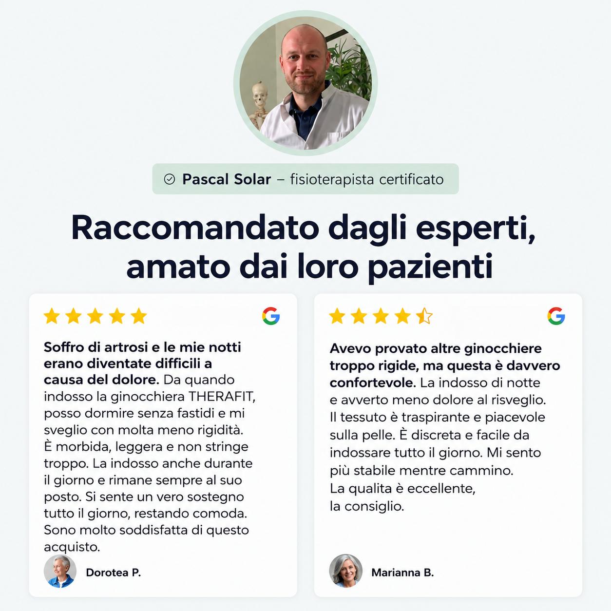 Ginocchiera Therafit Relax™ — Sollievo naturale per le ginocchia