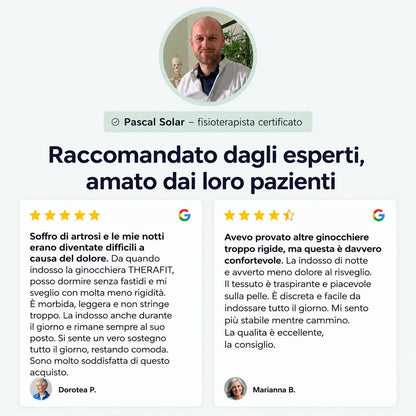 Ginocchiera Therafit Relax™ — Sollievo naturale per le ginocchia