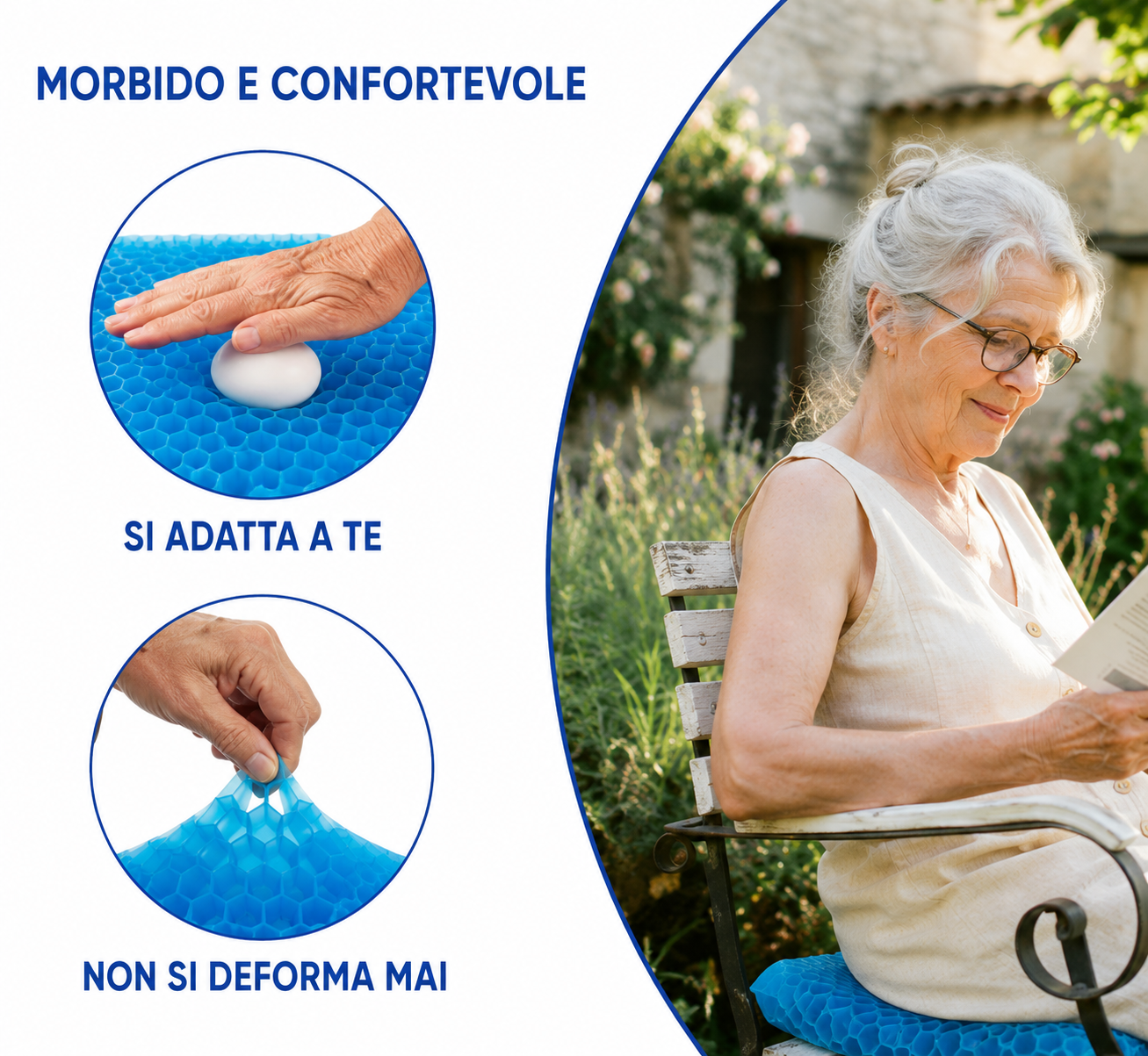 Cuscino Ergonomico in Gel Therafit