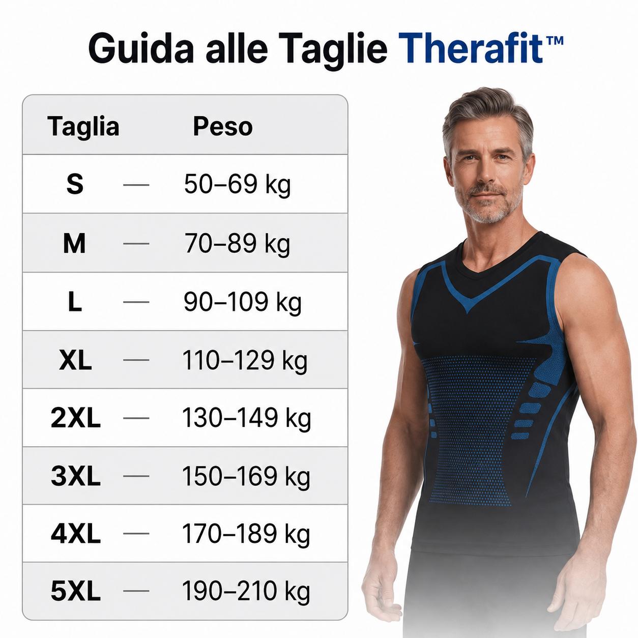 Therafit™  Canotta Modellante Compressiva