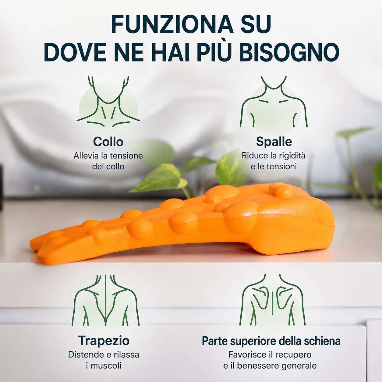 Cervex™ – Strumento Trigger Point per collo e trapezi