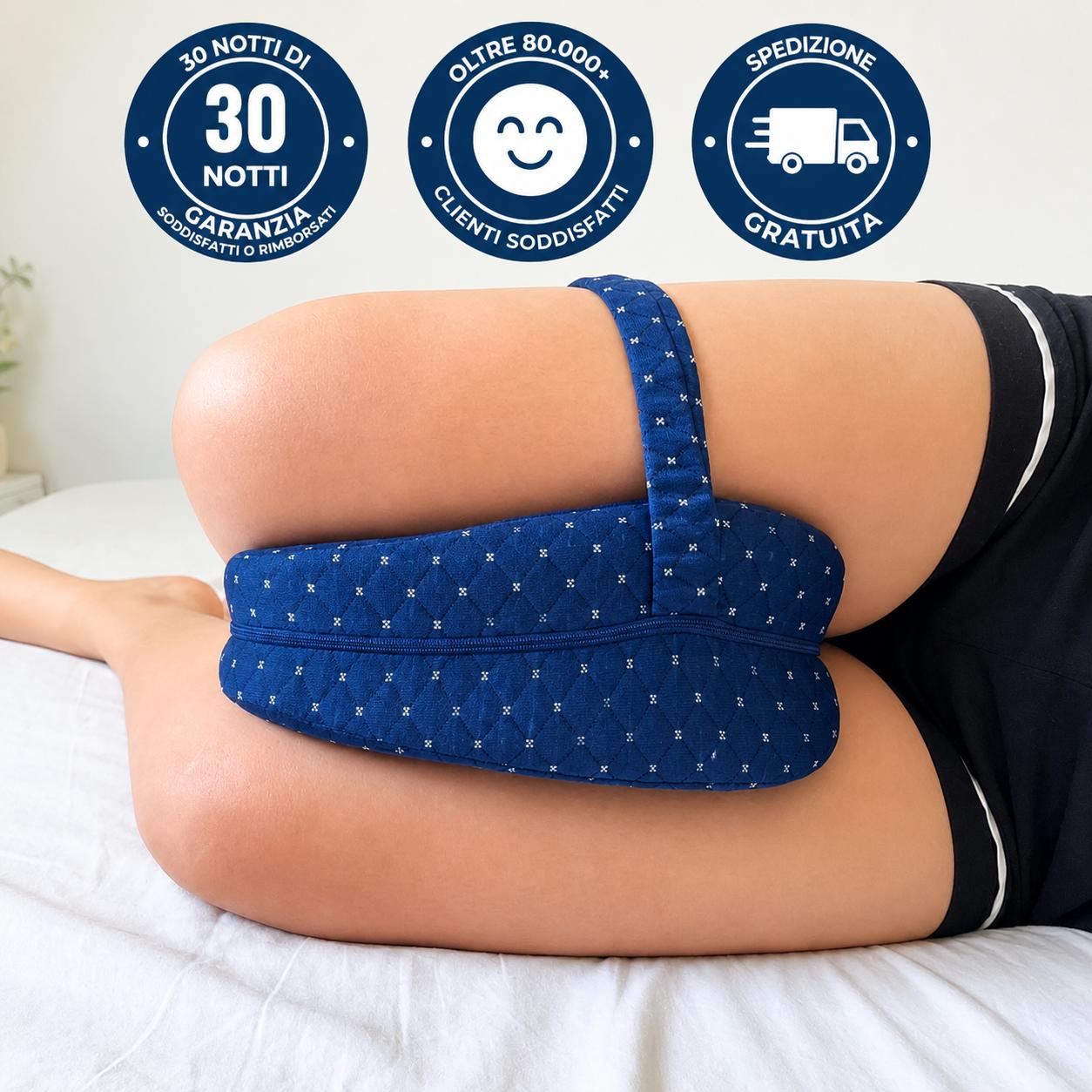 OrthoRest™ Cuscino Ortopedico — Allevia dolori a schiena, anche e nervo sciatico
