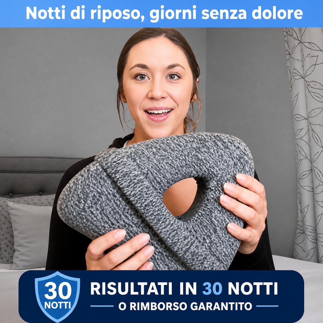 OrthoRest™ Cuscino Ortopedico — Allevia dolori a schiena, anche e nervo sciatico