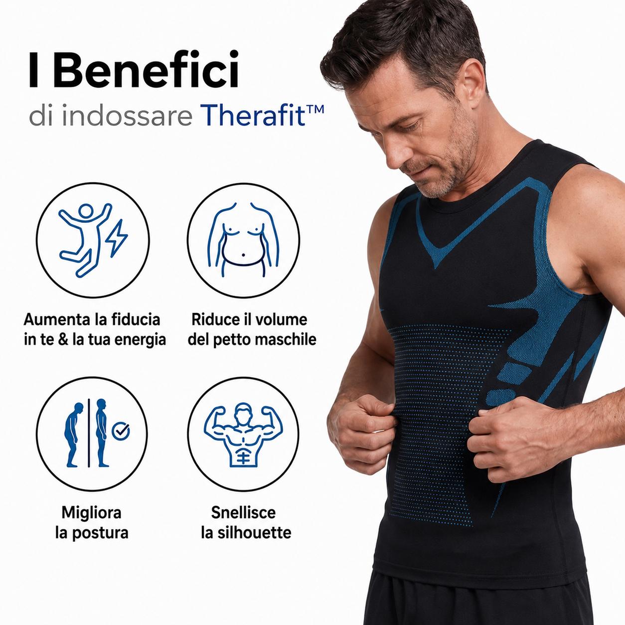 Therafit™  Canotta Modellante Compressiva