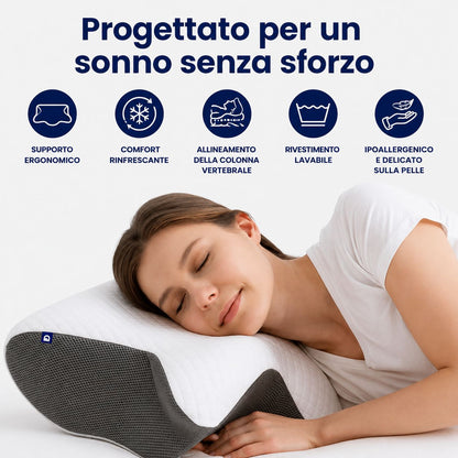 Cuscino Ergonomico Cervicale Therafit™